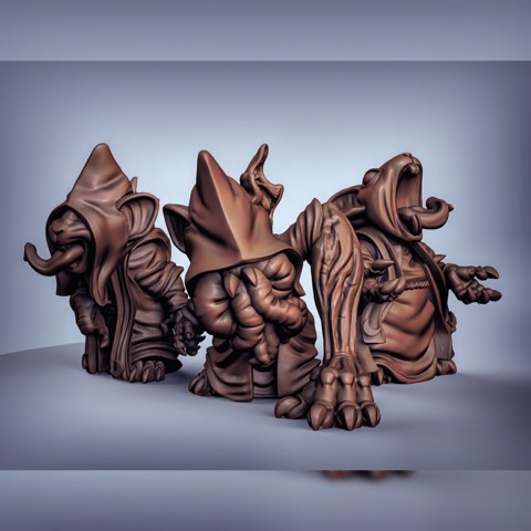 Image of Mousle Mutants (pre supports)