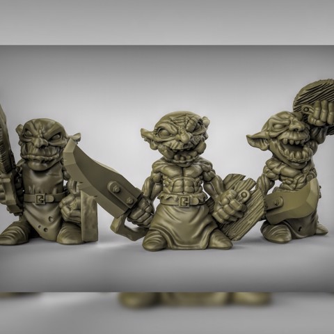 Image of Goblins with shields
