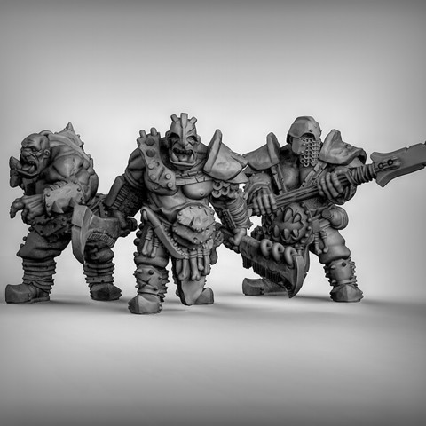Image of Ogre Boss (Multi weapon options)