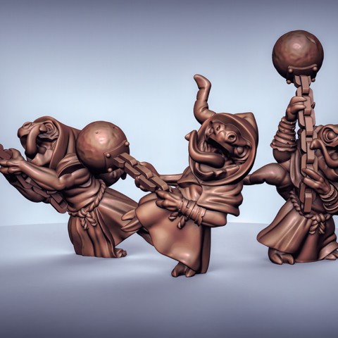Image of Kobolds with Ball and Chain (pre supported)
