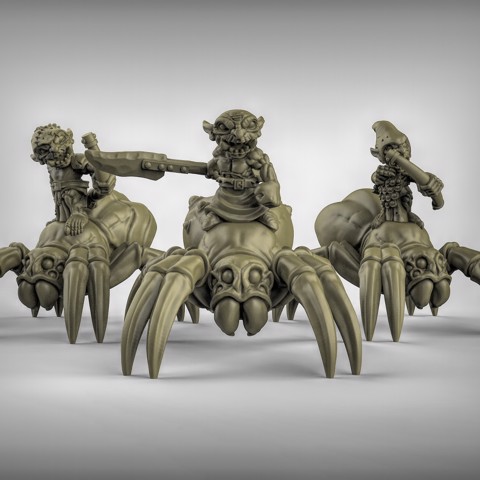Image of Goblin Spider Riders