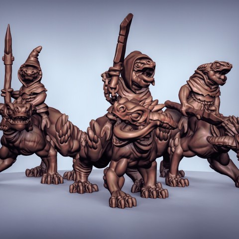 Image of Kobold Cavalry (PreSupported)
