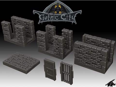 Image of Gothic Labyrinth Set (JOIN our PATREON)