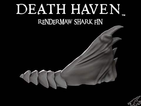 Image of DEATH HAVEN RenderMaw Shark Fin (JOIN the PATREON)
