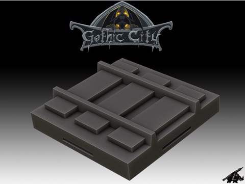 Image of Prototype: GC Train Track Tile (JOIN our PATREON)