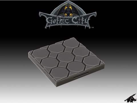 Image of GOTHIC CITY Dungeon Floor - JOIN OUR Monster Miniature PATREON