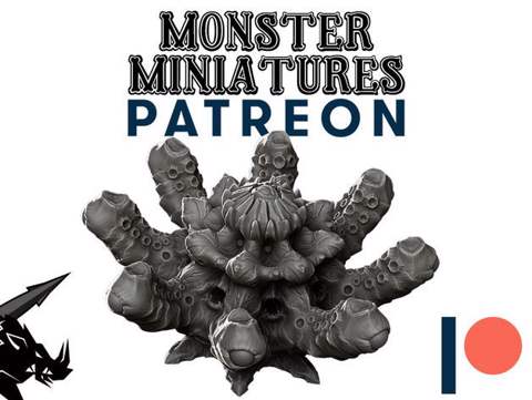 Image of Cthougdax - JOIN OUR Monster Miniature PATREON