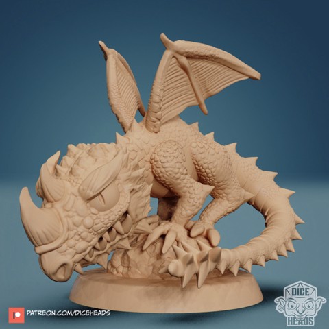 Image of Blue Dragon PRE SUPPORTED