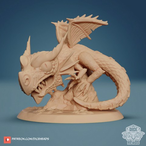 Image of Red Dragon PRE-SUPPORTED