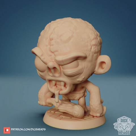 Image of Chibi Ogre 24mm PRE-SUPPORTED
