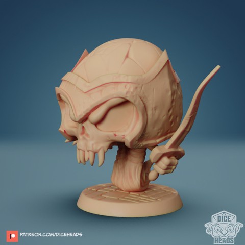 Image of Chibi Wraith 24mm PRE-SUPPORTED
