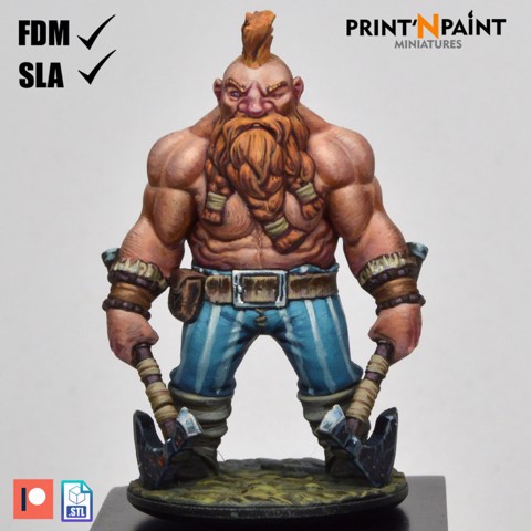 Image of Halfdan, Giant slayer Dwarf