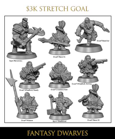 Image of Fantasy Dwarves Set (Kickstarter)