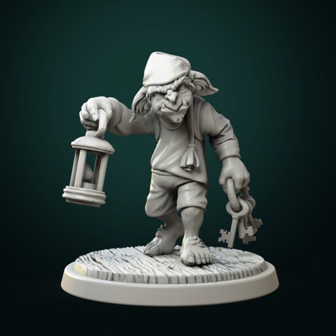 Image of Goblin custodian pre-supported