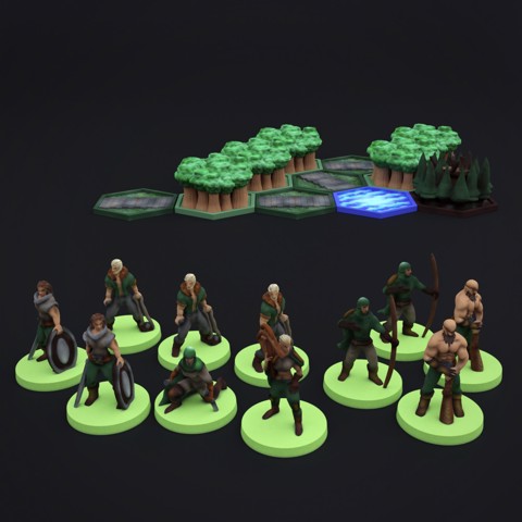 Image of Pocket-Tactics: Brigands of the Forest Road