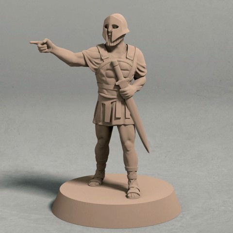 Image of Realm of Eros city guard pose 2 miniature – STL file