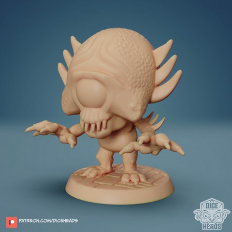 Image of Chibi Psycho Monster 24mm FREE PRE-SUPPORTED