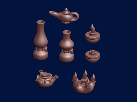 Image of Oil Lamps