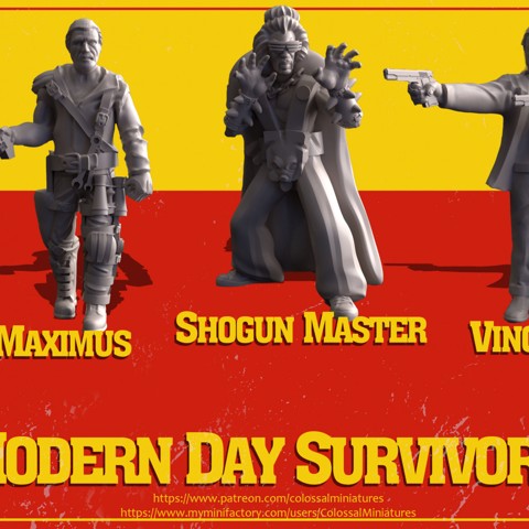 Image of Modern Day Survivors Series 06 - PRE-SUPPORTED