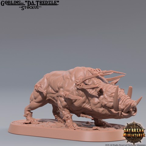 Image of Stockus  - the beastly boar of the da Tredzles