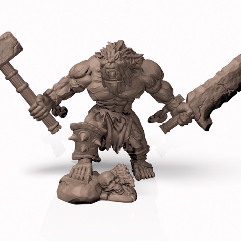 Image of Bugbear Chieftain - Professionally pre-supported!