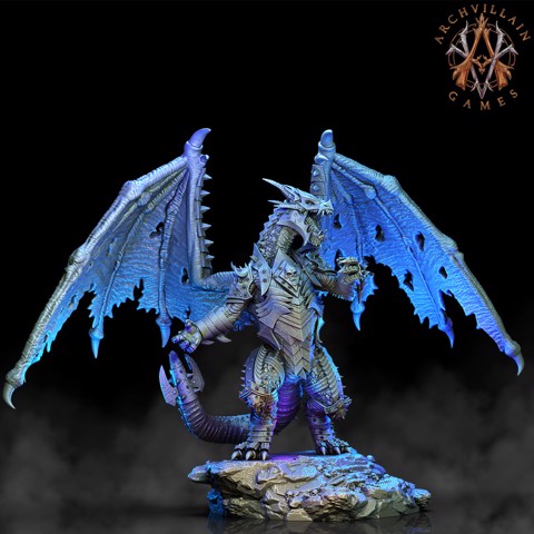 Image of Erevos the Death Dragon (Standing Pose)