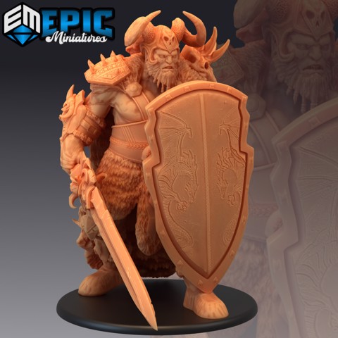 Image of Frost Giant War Chief / Sword & Shield Warrior