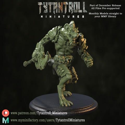 Image of Gnoll [Pre-Supported]