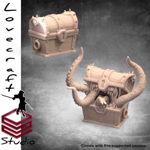 Image of Chest Mimic - Lovecraft Pirates Collection