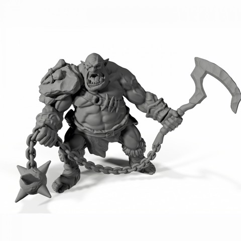 Image of Ogre Champion - Professionally pre-supported!