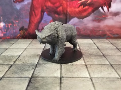 Image of Owlbear On All Fours