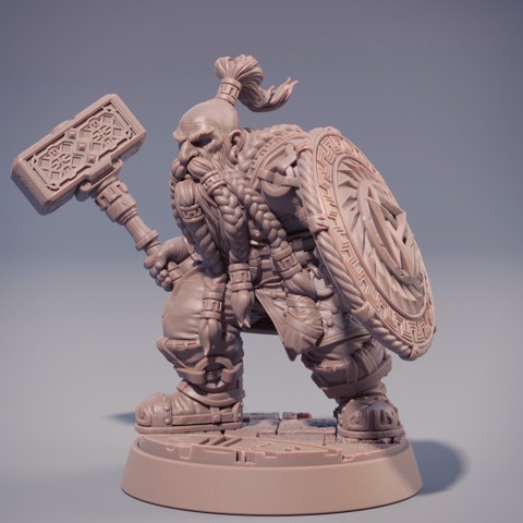 Image of Matti ”Stone Bone” Karhu - The Dwarfs of The Dark Deep