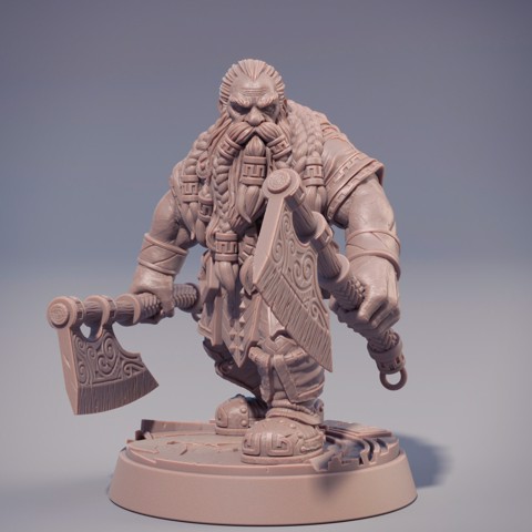 Image of Petri ”Red Axes” Redhalla - The Dwarfs of The Dark Deep