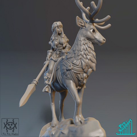 Image of Stag rider