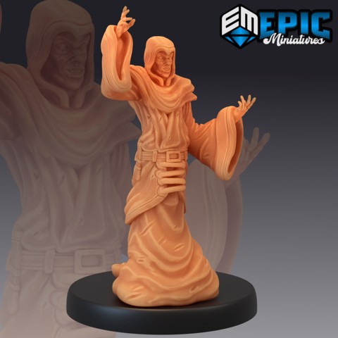 Image of Yellow Cultist Preaching / Priest
