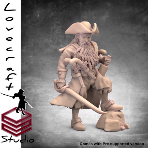 Image of Blackbeard - Lovecraft Pirates Collection