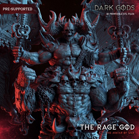 Image of The Rage God - Dark Gods