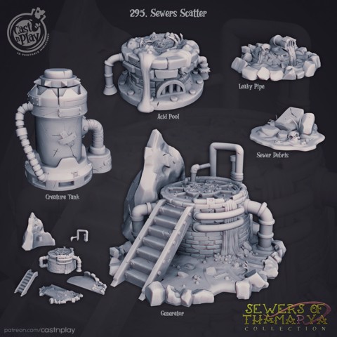 Image of Sewers Scatter (Pre-Supported)