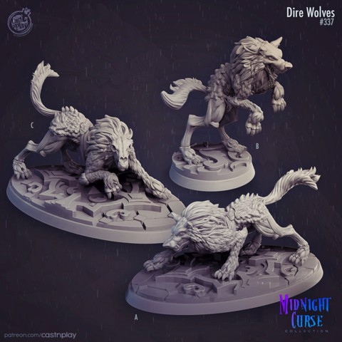 Image of Midnight Wolves (Pre-Supported)
