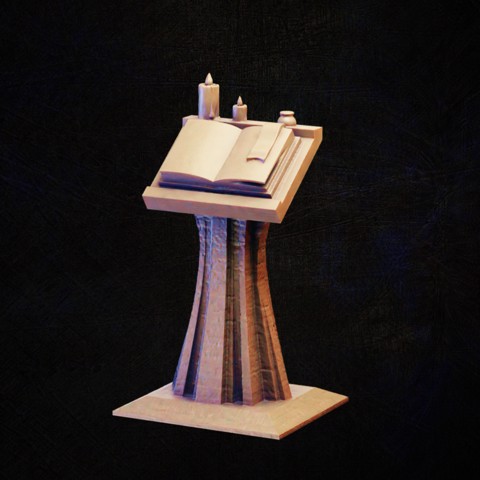 Image of Book pedestal