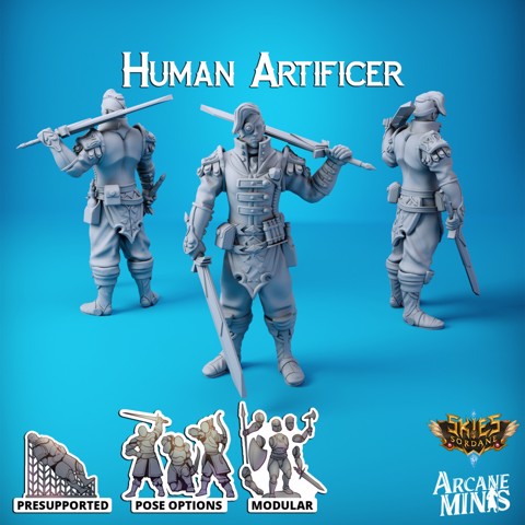 Image of Human Artificer - Artificer Guilds