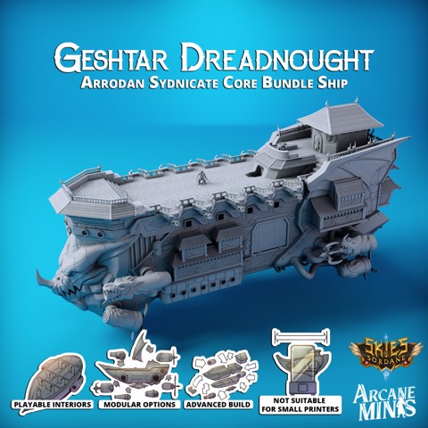 Image of Airship - Geshtar Class Dreadnought