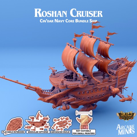 Image of Airship - Roshan Class Cruiser