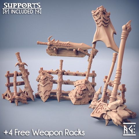 Image of Weapons for Loot & Racks: Frostmetal Clan