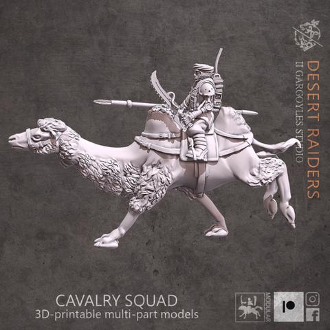 Image of Desert Raiders - Sci-Fi Camel Cavalry