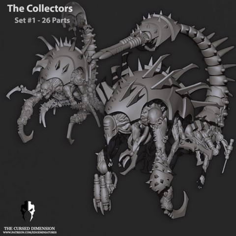 Image of The Collector Set #1, 26 Poseable Parts