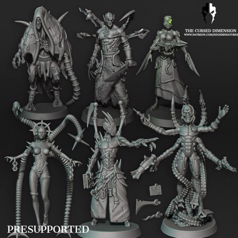 Image of Flesh Coven Leaders - All 6 Sets - Pain Elves