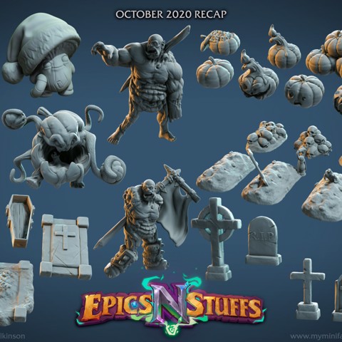 Image of Epics 'N' Stuffs October 2020 Releases - pre-supported