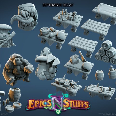 Image of Epics 'N' Stuffs September 2020 Releases - pre-supported