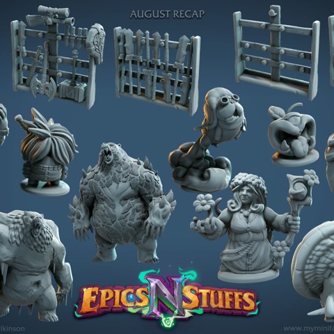 Image of Epics 'N' Stuffs August 2020 Releases - pre-supported